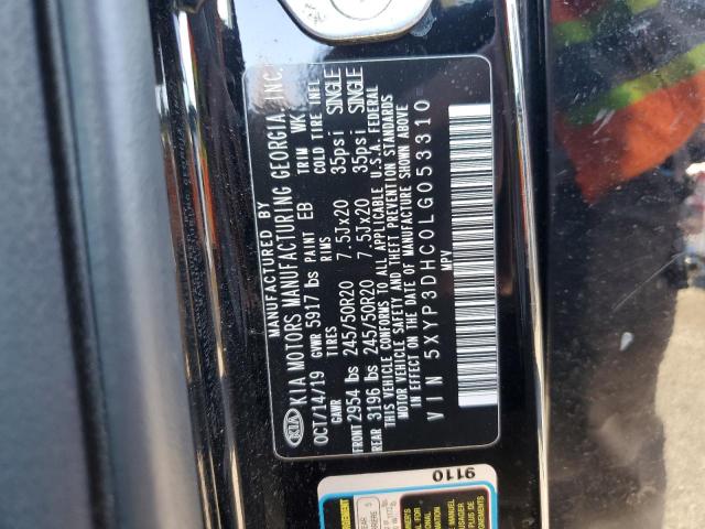 Photo 12 VIN: 5XYP3DHC0LG053310 - KIA TELLURIDE 