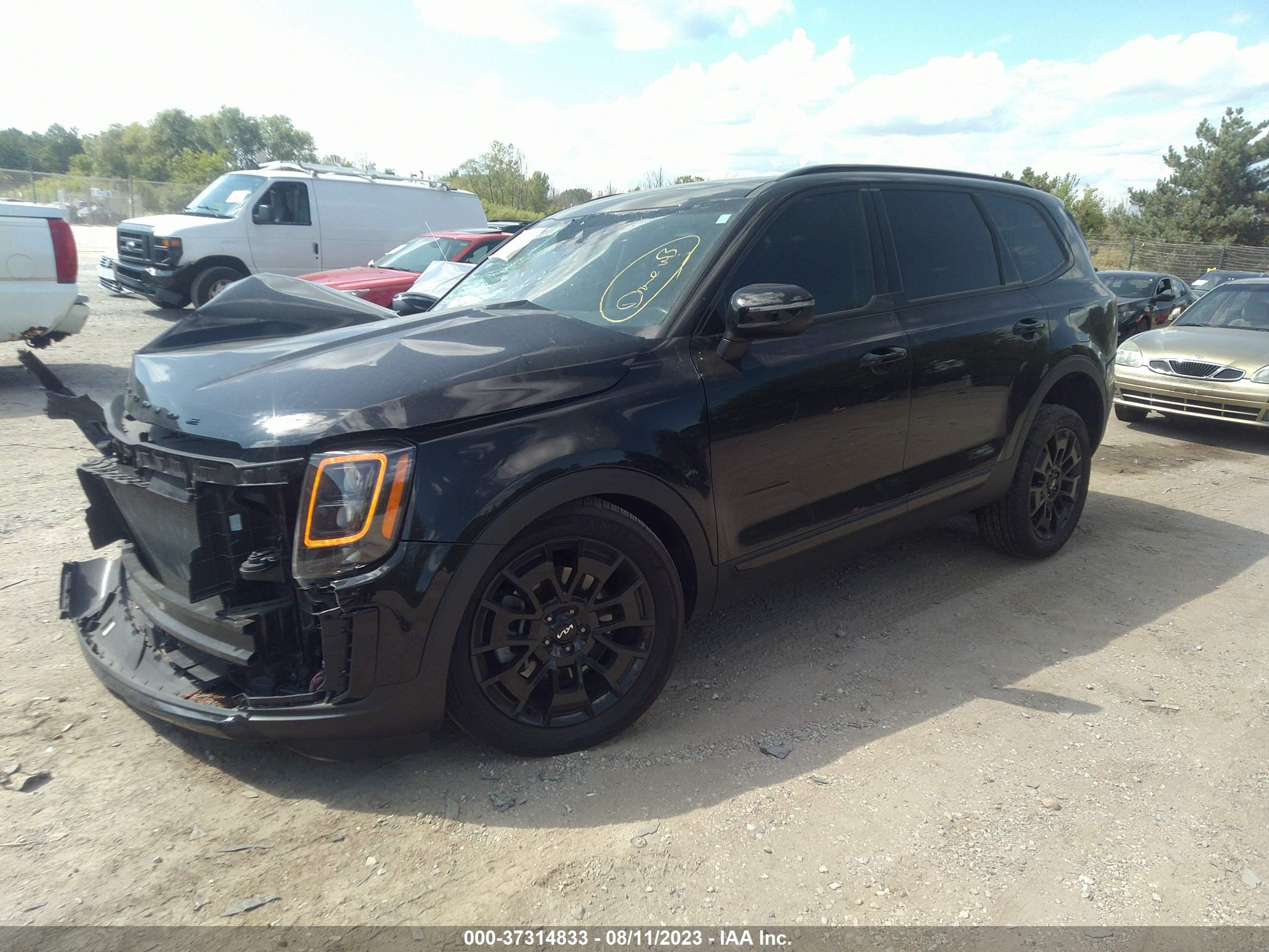 Photo 1 VIN: 5XYP3DHC0NG255082 - KIA TELLURIDE 