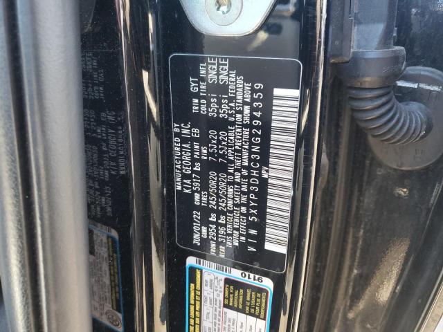 Photo 12 VIN: 5XYP3DHC3NG294359 - KIA TELLURIDE 