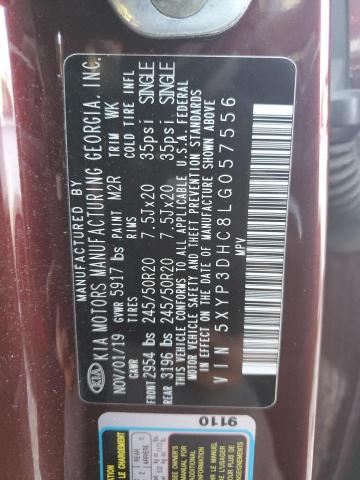 Photo 12 VIN: 5XYP3DHC8LG057556 - KIA TELLURIDE 