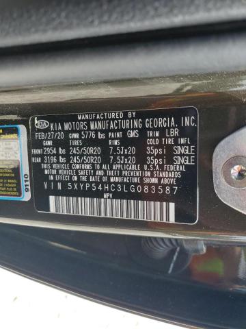 Photo 9 VIN: 5XYP54HC3LG083587 - KIA TELLURIDE 