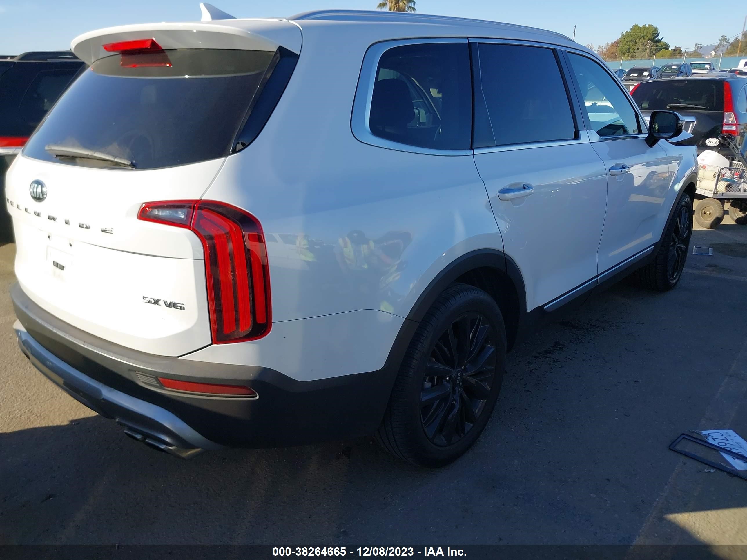 Photo 3 VIN: 5XYP54HC8LG074917 - KIA TELLURIDE 