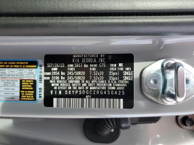 Photo 13 VIN: 5XYP5DGC2RG450425 - KIA TELLURIDE 