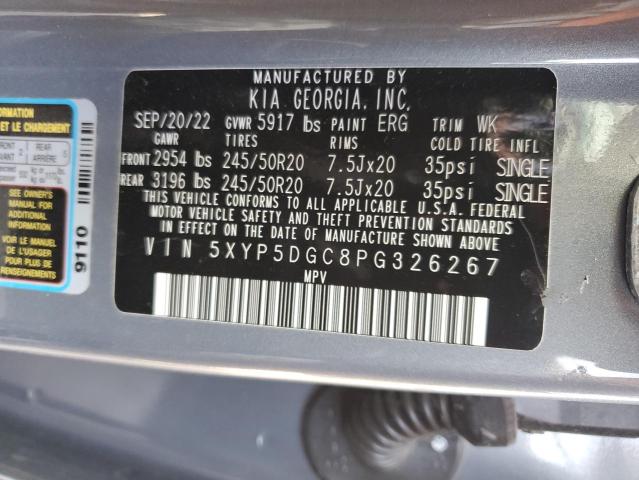 Photo 11 VIN: 5XYP5DGC8PG326267 - KIA TELLURIDE 