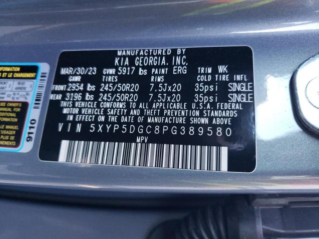 Photo 12 VIN: 5XYP5DGC8PG389580 - KIA TELLURIDE 