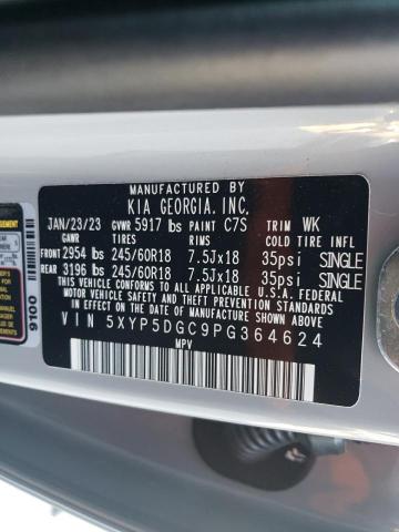 Photo 12 VIN: 5XYP5DGC9PG364624 - KIA TELLURIDE 