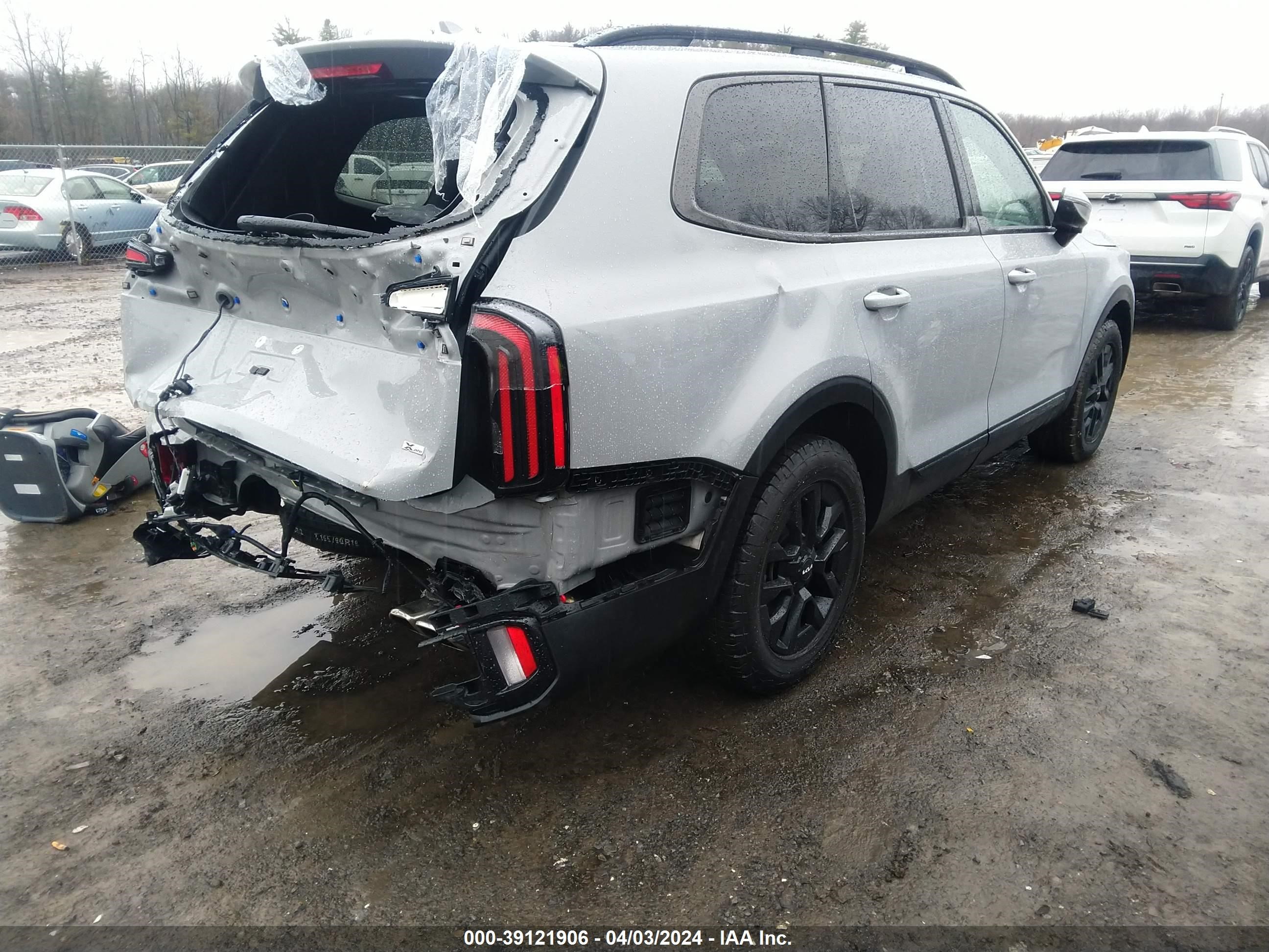 Photo 3 VIN: 5XYP5DGCXRG417592 - KIA TELLURIDE 