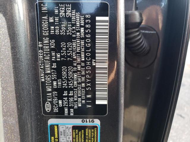 Photo 13 VIN: 5XYP5DHC0LG065838 - KIA TELLURIDE 