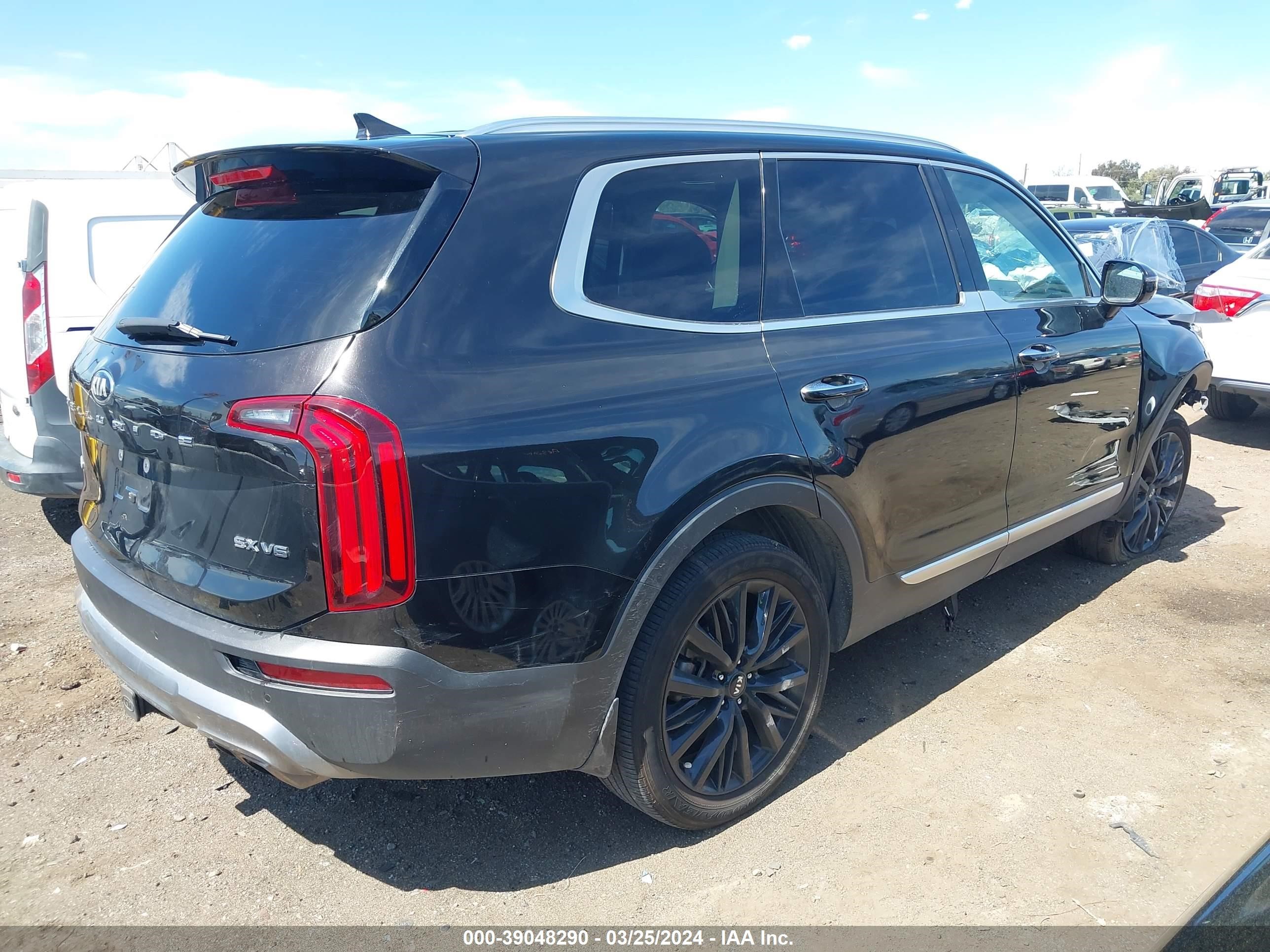 Photo 3 VIN: 5XYP5DHC3MG114161 - KIA TELLURIDE 