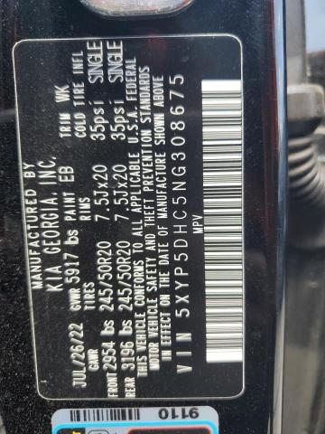 Photo 12 VIN: 5XYP5DHC5NG308675 - KIA TELLURIDE 