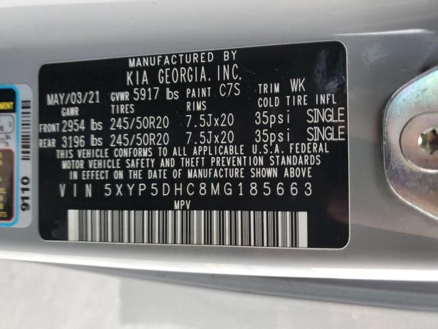 Photo 13 VIN: 5XYP5DHC8MG185663 - KIA TELLURIDE 