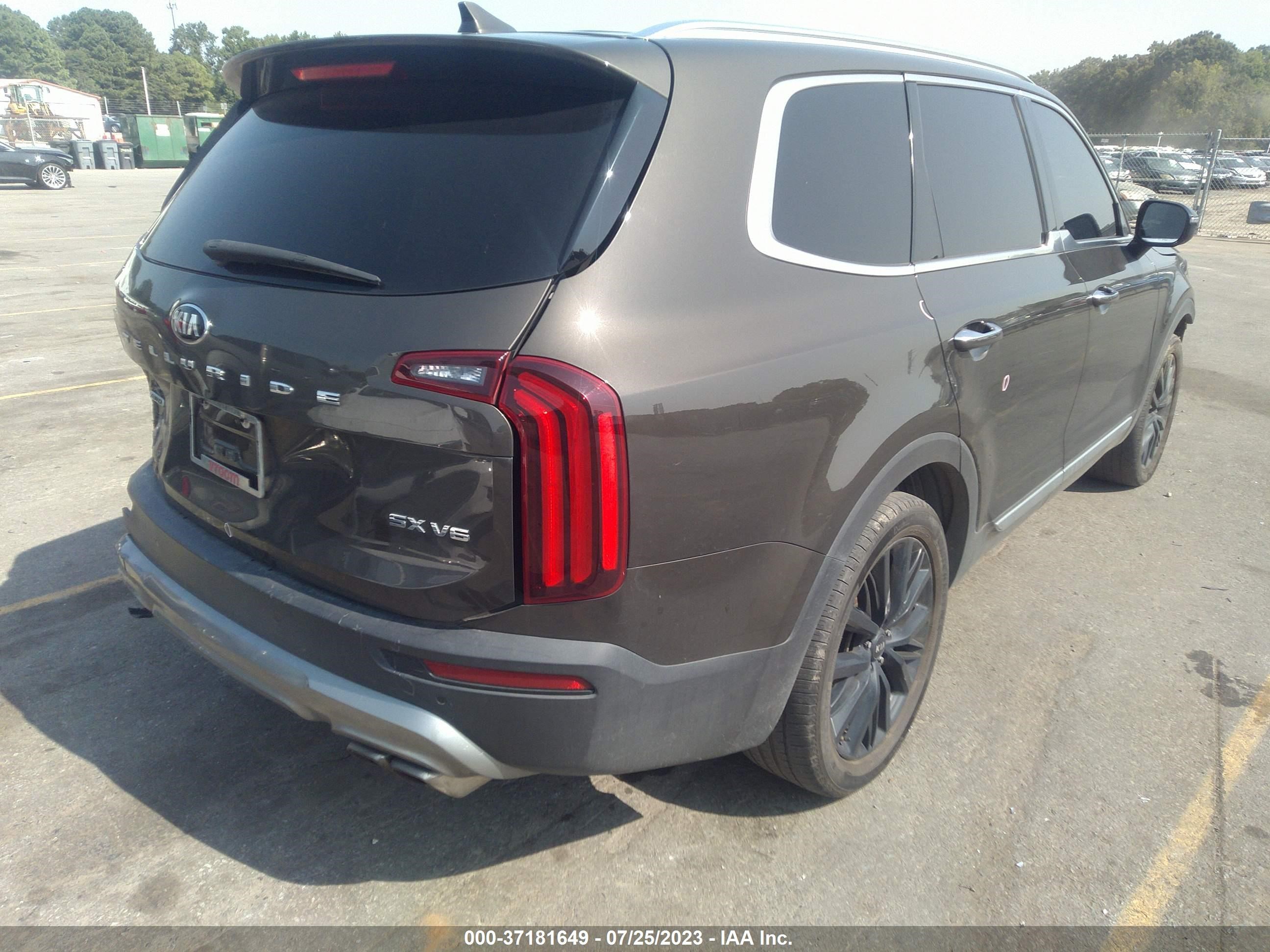 Photo 3 VIN: 5XYP5DHC9LG033678 - KIA TELLURIDE 