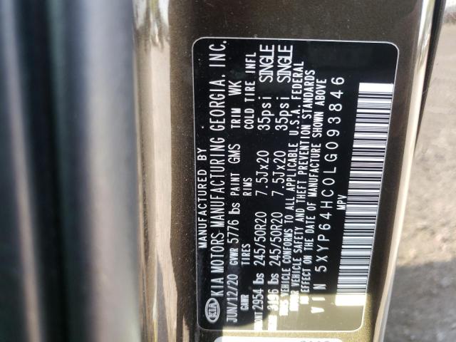 Photo 9 VIN: 5XYP64HC0LG093846 - KIA TELLURIDE 