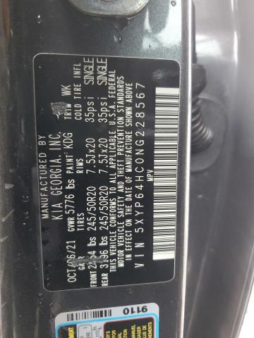 Photo 12 VIN: 5XYP64HC0NG228567 - KIA TELLURIDE 