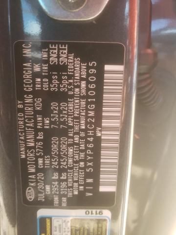 Photo 9 VIN: 5XYP64HC2MG106095 - KIA TELLURIDE 