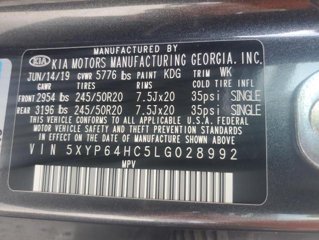 Photo 12 VIN: 5XYP64HC5LG028992 - KIA TELLURIDE 