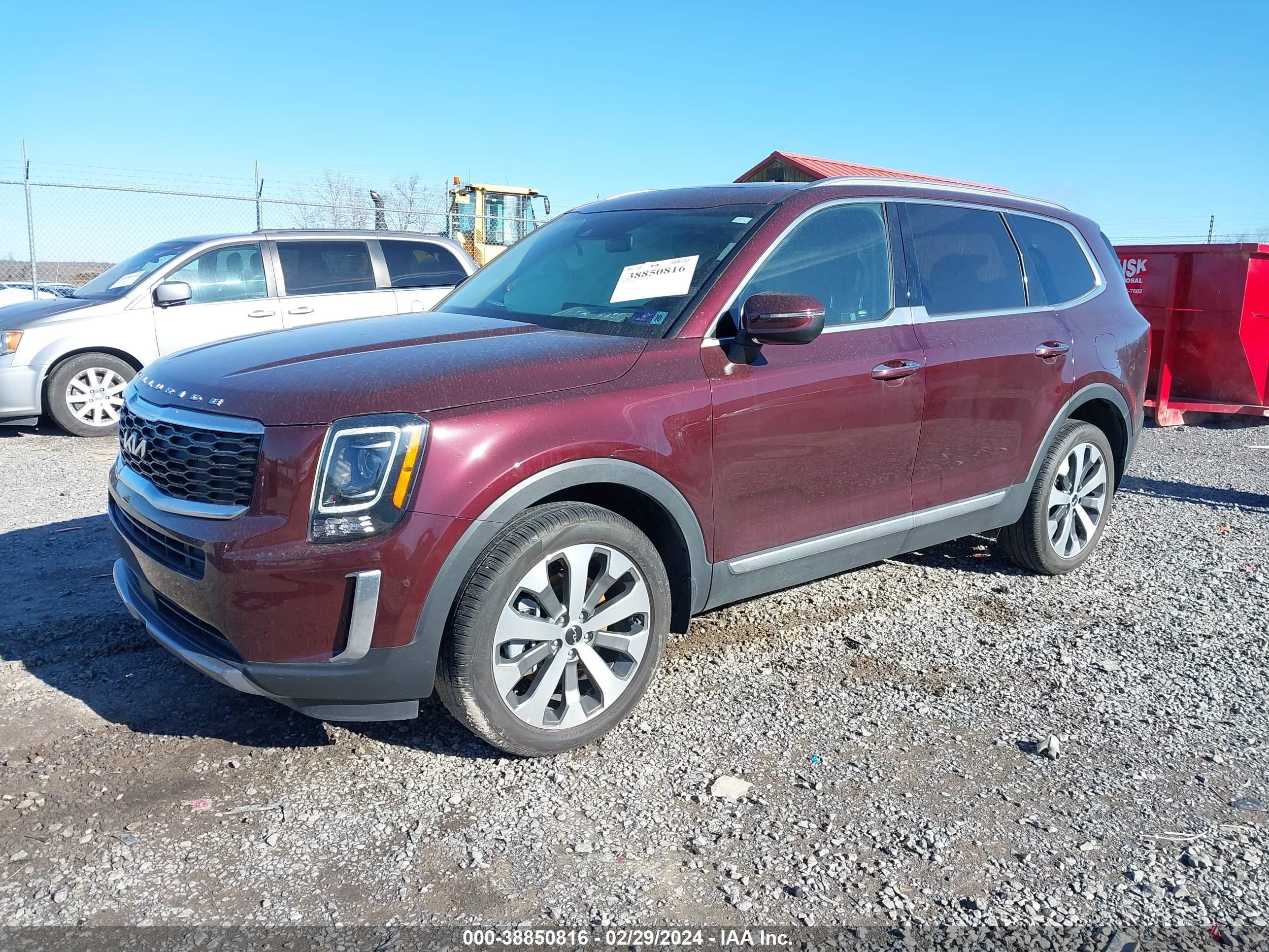 Photo 1 VIN: 5XYP6DHC2NG248593 - KIA TELLURIDE 