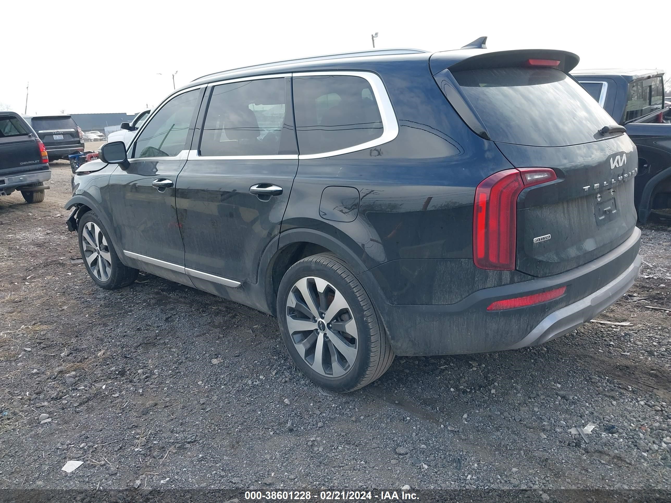 Photo 2 VIN: 5XYP6DHC3NG285913 - KIA TELLURIDE 