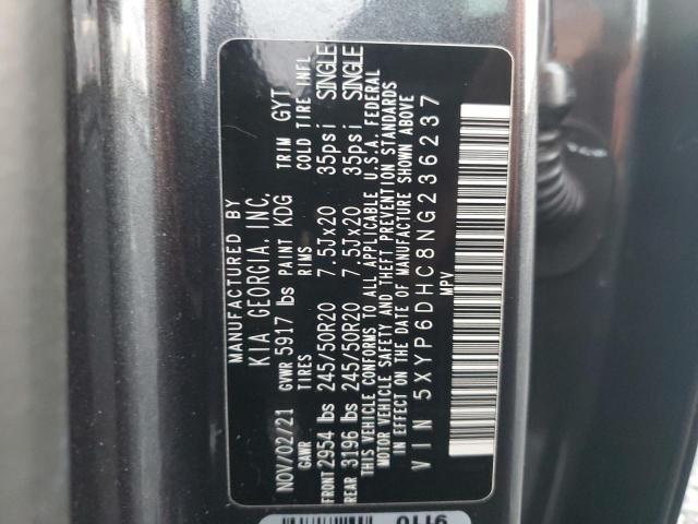 Photo 12 VIN: 5XYP6DHC8NG236237 - KIA TELLURIDE 