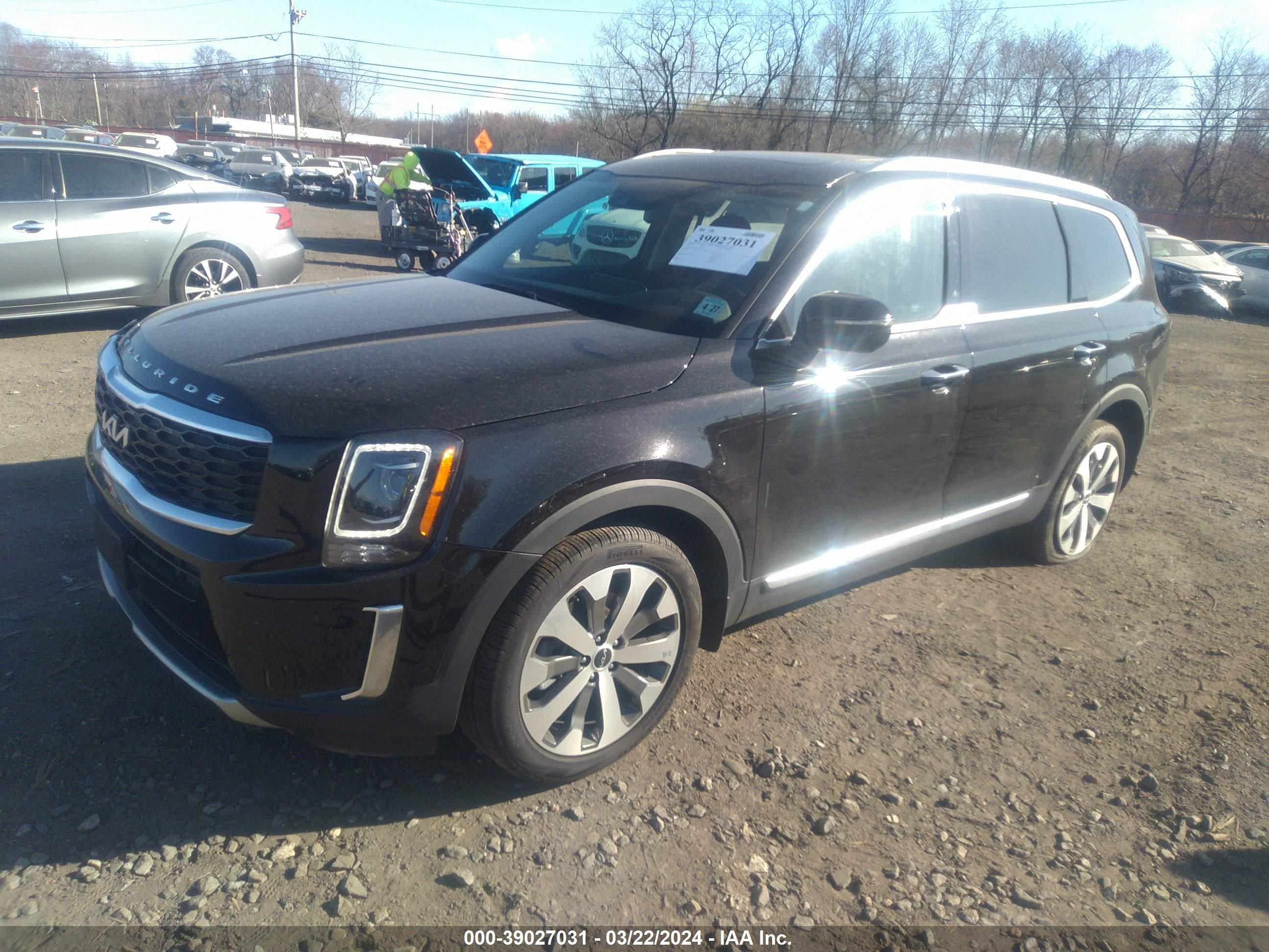 Photo 1 VIN: 5XYP6DHCXNG273581 - KIA TELLURIDE 