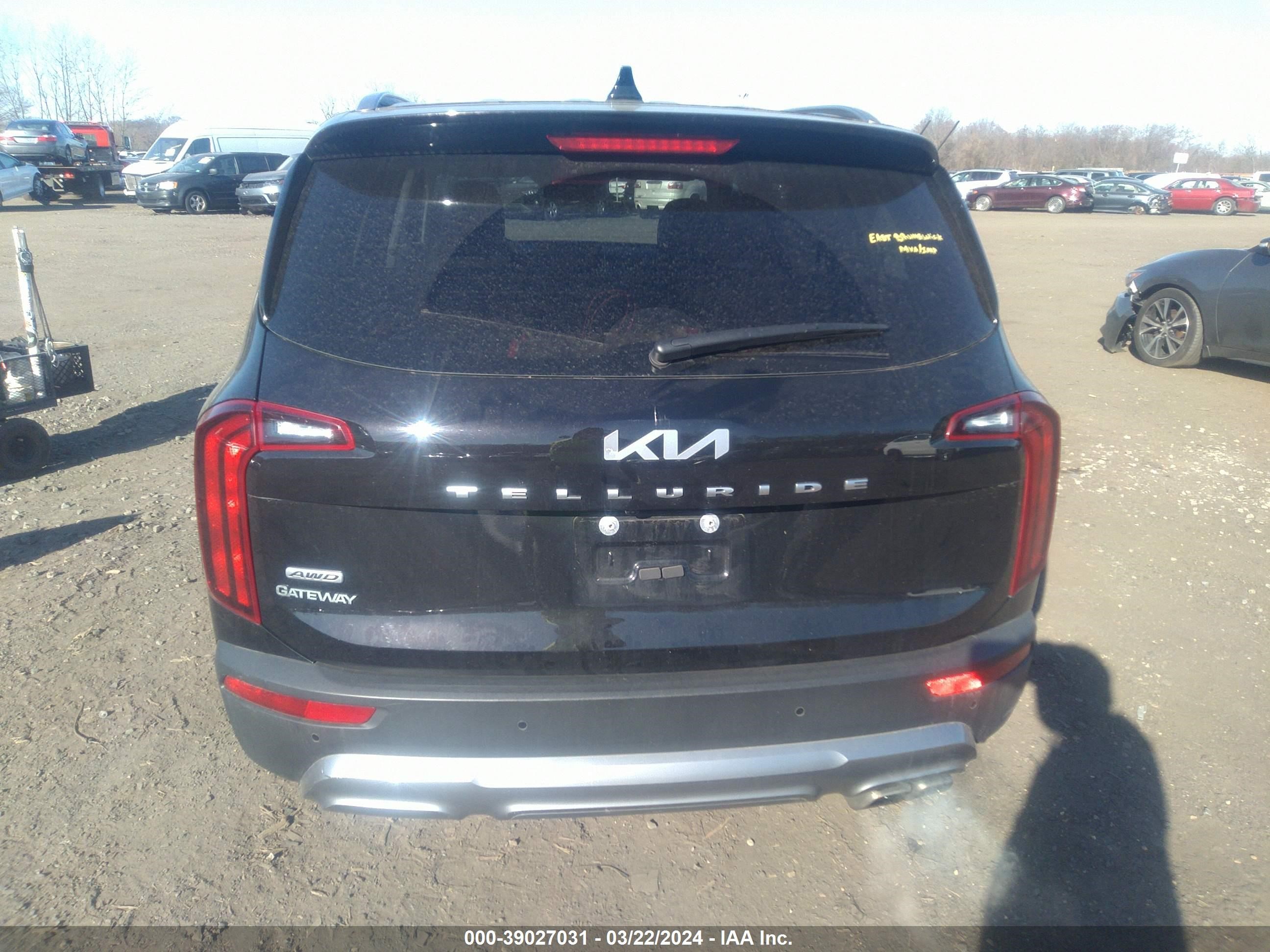 Photo 15 VIN: 5XYP6DHCXNG273581 - KIA TELLURIDE 