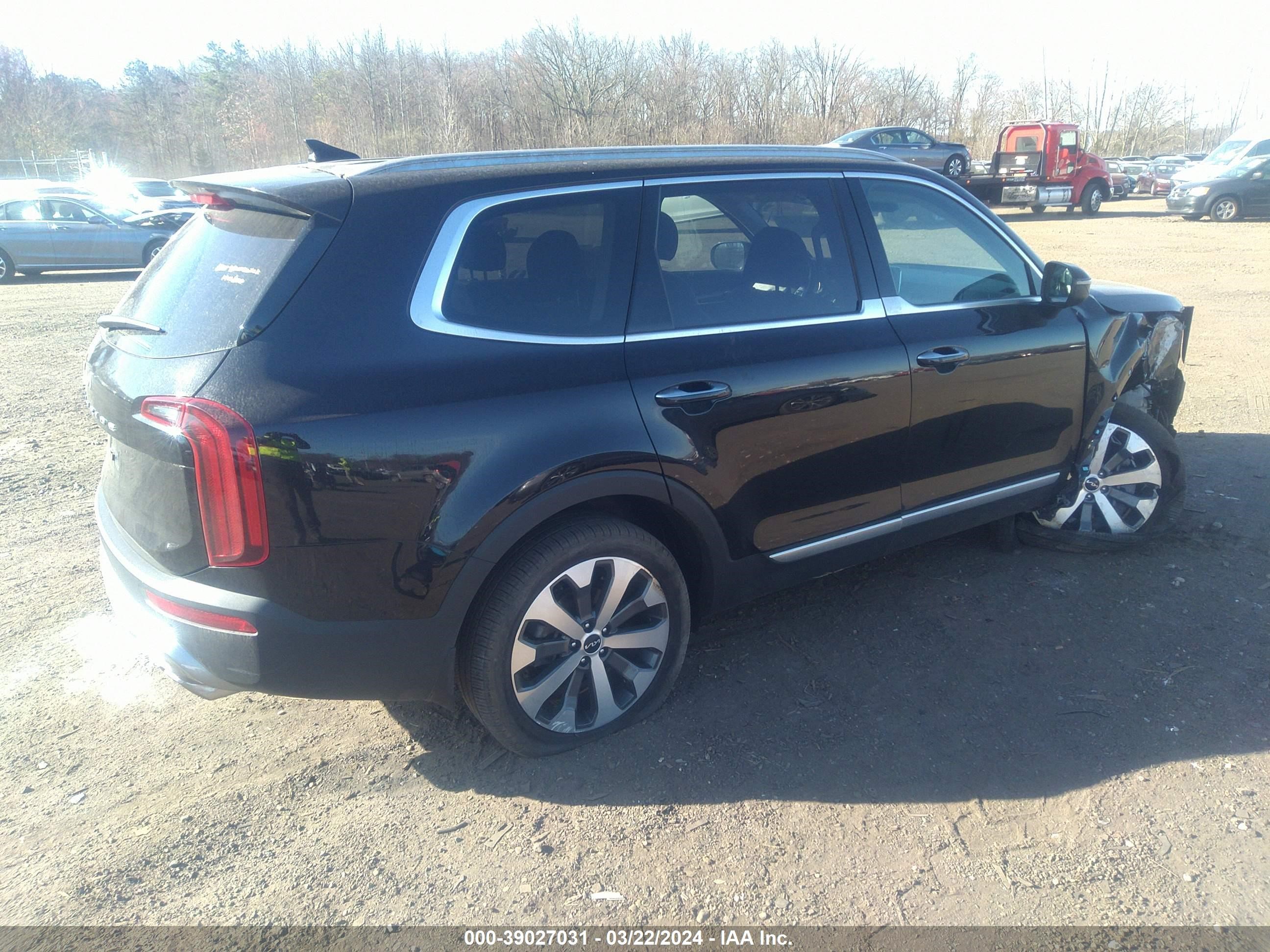 Photo 3 VIN: 5XYP6DHCXNG273581 - KIA TELLURIDE 