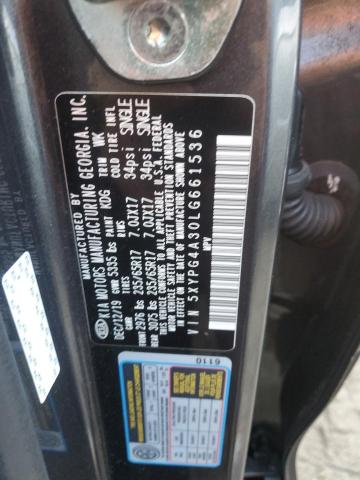 Photo 13 VIN: 5XYPG4A30LG661536 - KIA SORENTO L 