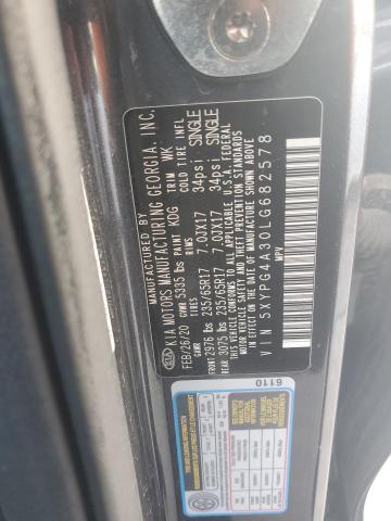 Photo 11 VIN: 5XYPG4A30LG682578 - KIA SORENTO 