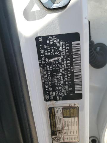 Photo 13 VIN: 5XYPG4A31GG077331 - KIA SORENTO LX 