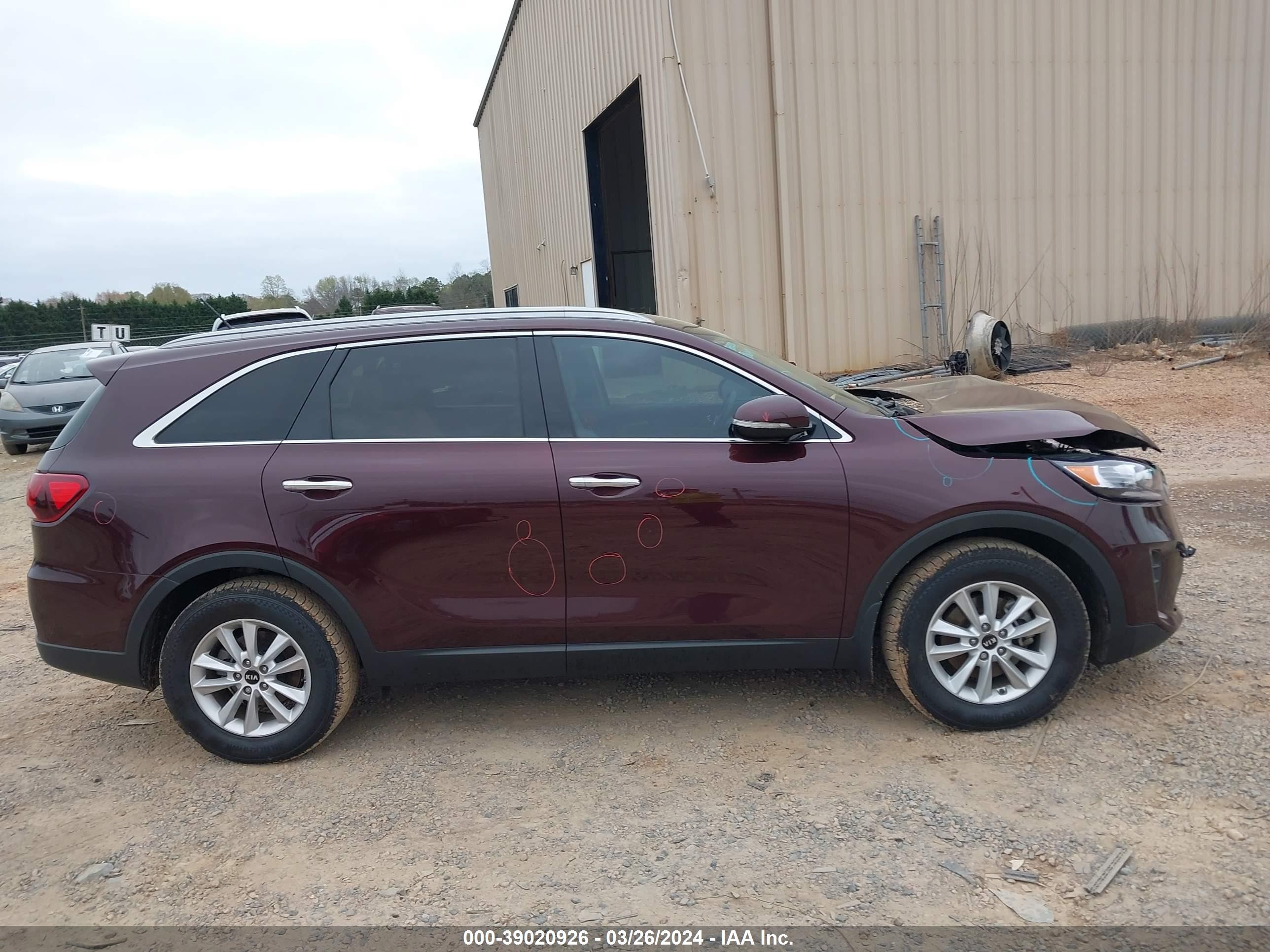 Photo 12 VIN: 5XYPG4A31LG636306 - KIA SORENTO 