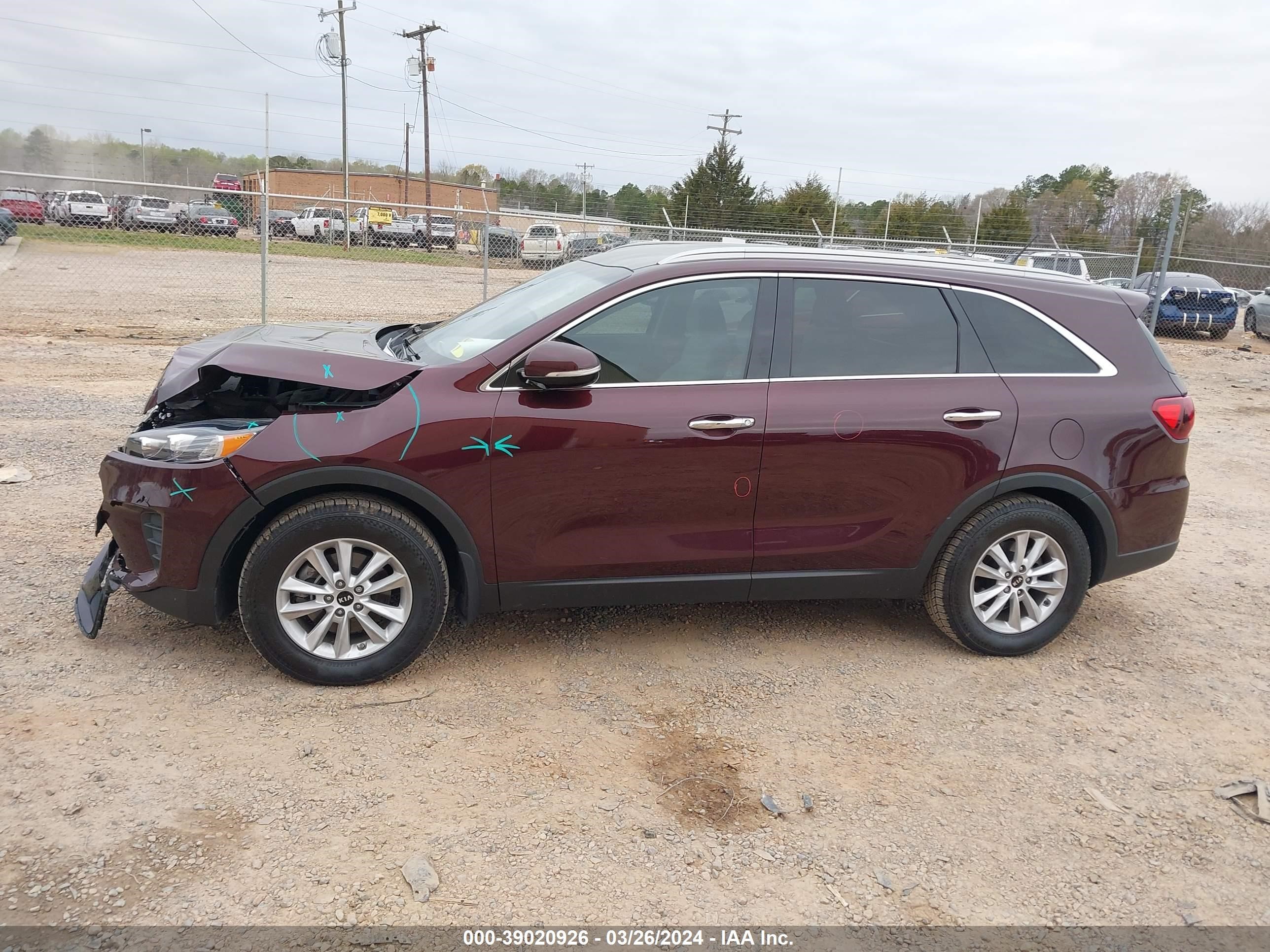 Photo 13 VIN: 5XYPG4A31LG636306 - KIA SORENTO 