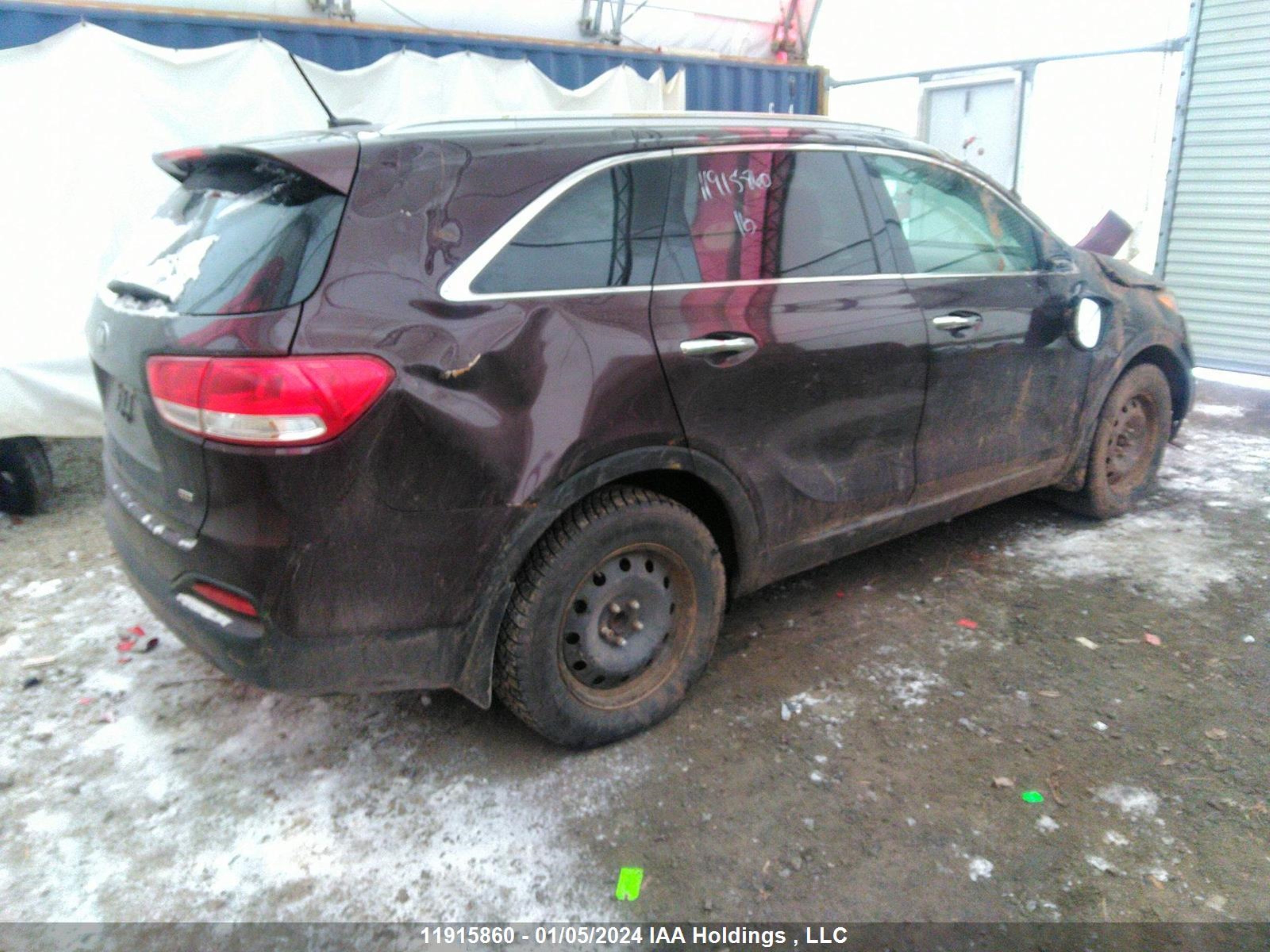 Photo 3 VIN: 5XYPG4A32GG052874 - KIA SORENTO 