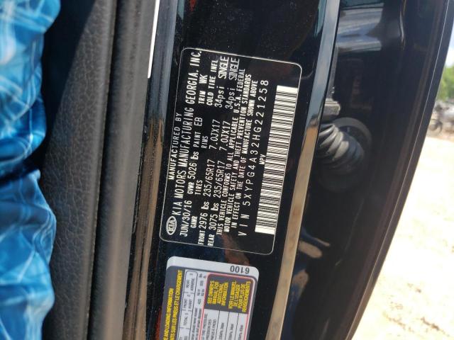 Photo 12 VIN: 5XYPG4A32HG221258 - KIA SORENTO 