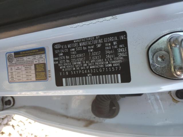 Photo 11 VIN: 5XYPG4A32LG711577 - KIA SORENTO L 