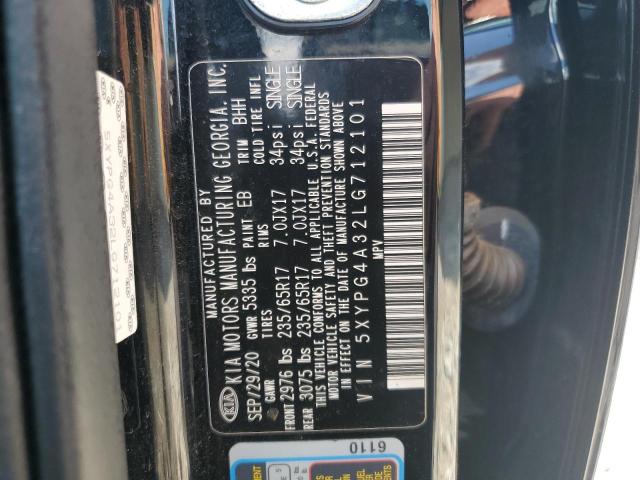 Photo 13 VIN: 5XYPG4A32LG712101 - KIA SORENTO L 