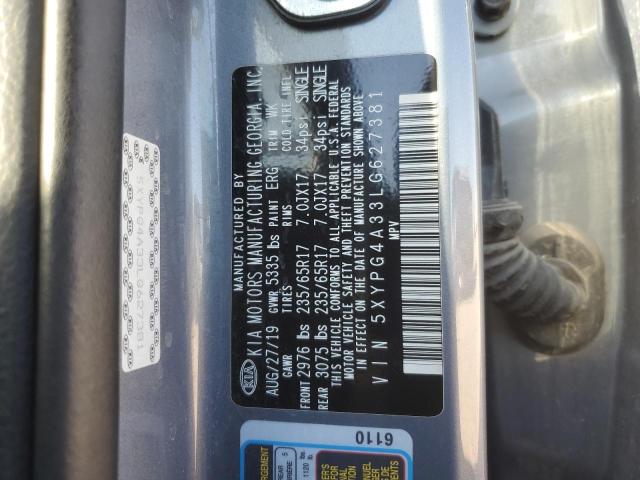 Photo 12 VIN: 5XYPG4A33LG627381 - KIA SORENTO L 