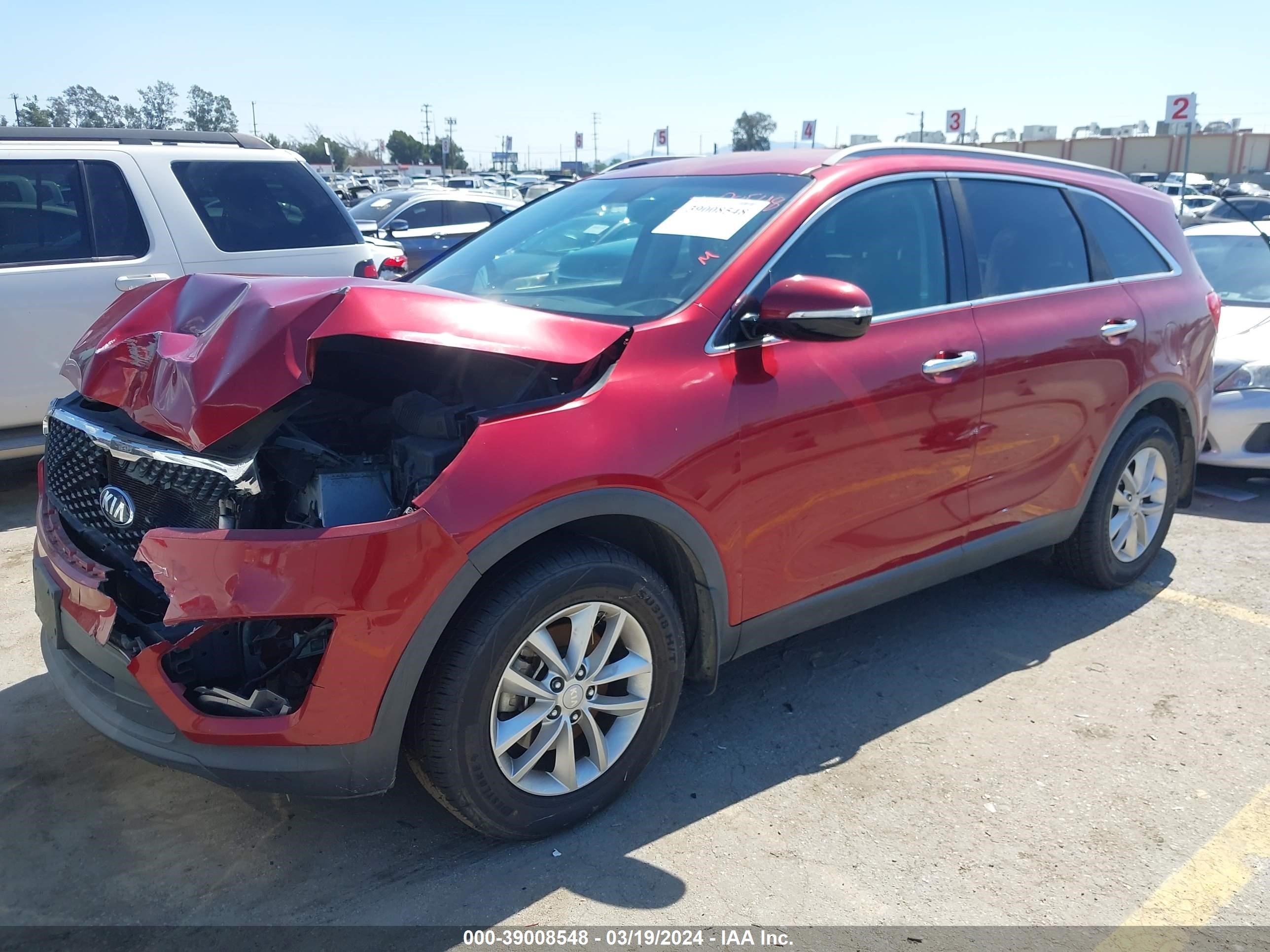 Photo 1 VIN: 5XYPG4A34GG149168 - KIA SORENTO 