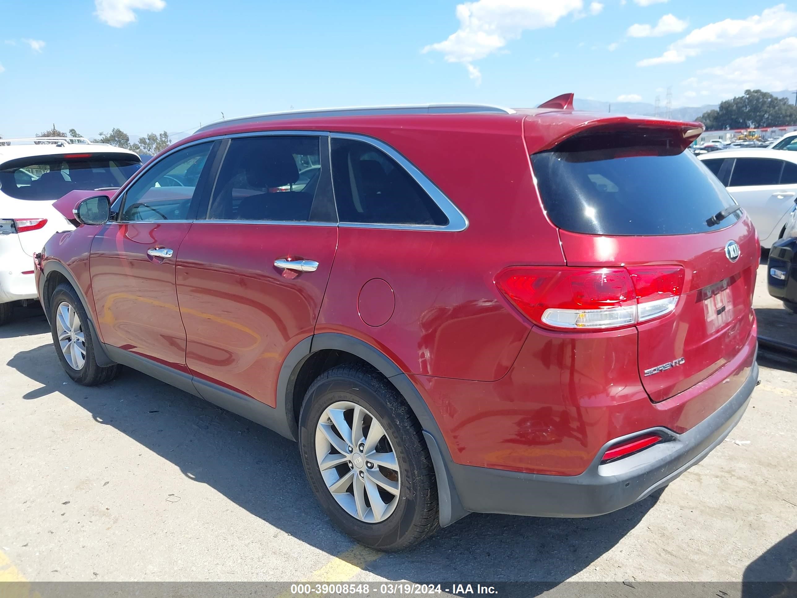 Photo 2 VIN: 5XYPG4A34GG149168 - KIA SORENTO 