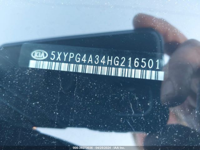 Photo 8 VIN: 5XYPG4A34HG216501 - KIA SORENTO 