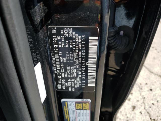 Photo 11 VIN: 5XYPG4A34JG346106 - KIA SORENTO 