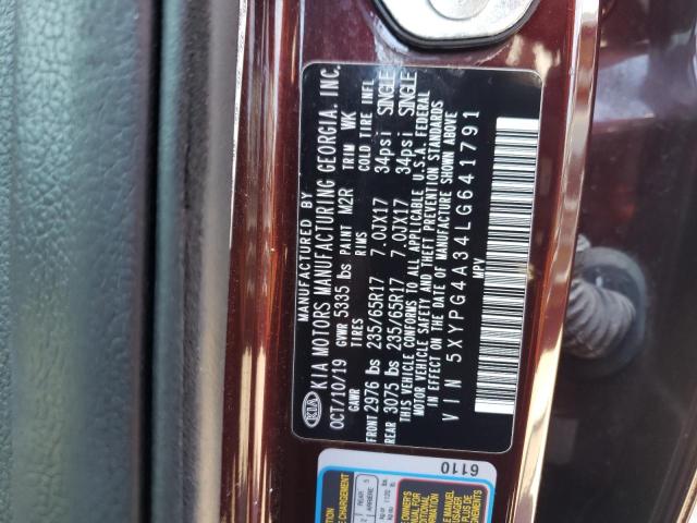 Photo 11 VIN: 5XYPG4A34LG641791 - KIA SORENTO L 