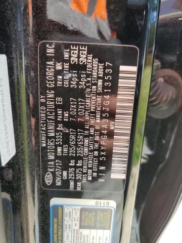 Photo 13 VIN: 5XYPG4A35JG413537 - KIA SORENTO 