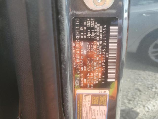 Photo 11 VIN: 5XYPG4A35LG665064 - KIA SORENTO L 