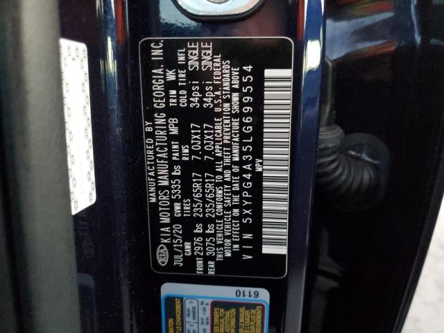 Photo 9 VIN: 5XYPG4A35LG699554 - KIA SORENTO L 