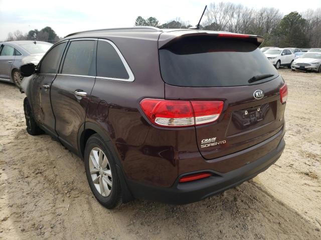 Photo 2 VIN: 5XYPG4A36GG184956 - KIA SORENTO LX 