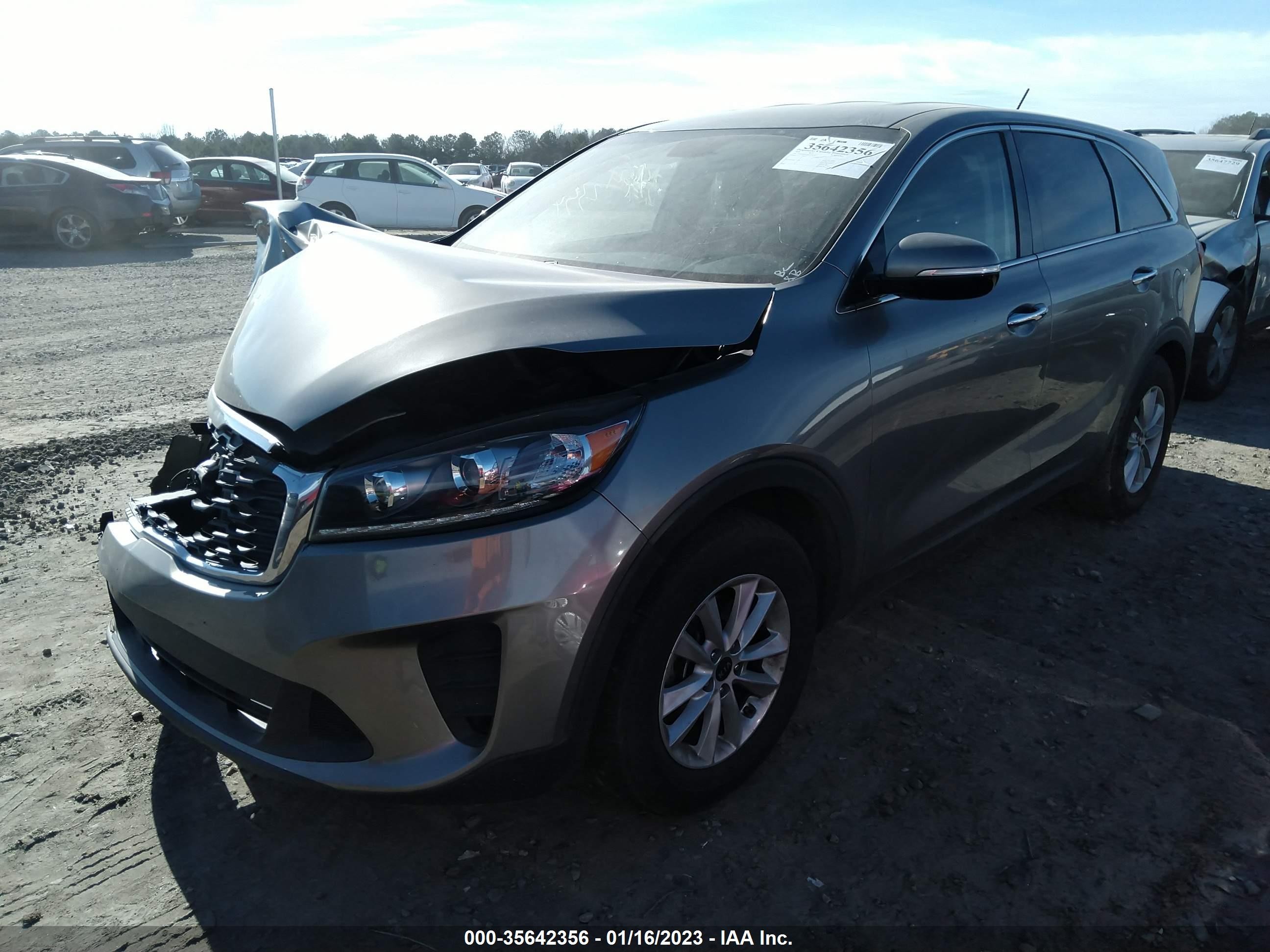 Photo 1 VIN: 5XYPG4A36KG507119 - KIA SORENTO 