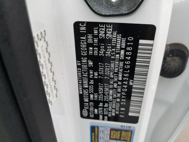 Photo 11 VIN: 5XYPG4A36LG648810 - KIA SORENTO L 