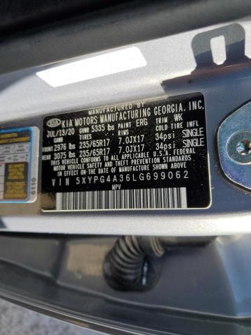 Photo 9 VIN: 5XYPG4A36LG699062 - KIA SORENTO L 