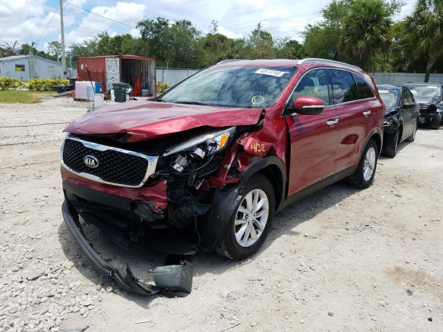 Photo 1 VIN: 5XYPG4A37GG023144 - KIA SORENTO LX 