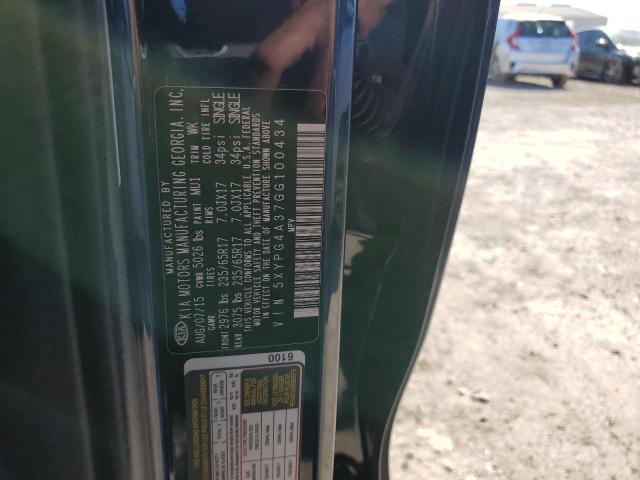 Photo 12 VIN: 5XYPG4A37GG100434 - KIA SORENTO 